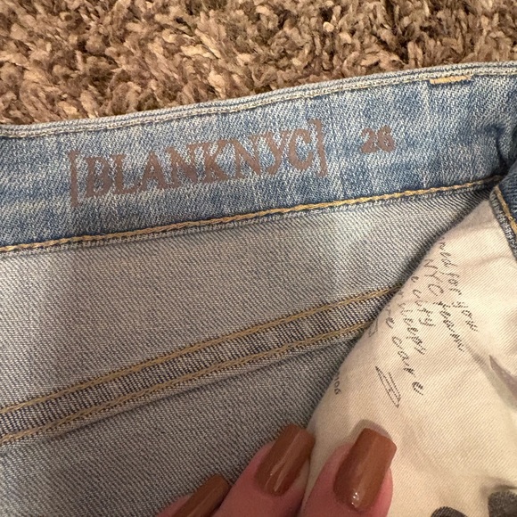 Blank NYC Light Blue Denim Shorts - Picture 3 of 4